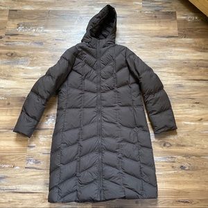 L.L Bean- Long quilted puffer goose down jacket